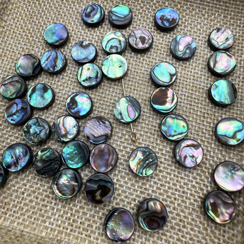 Abalone Shell DIY Jewelry Accessories Diamond Cross Four-Leaf Clover Water Drop